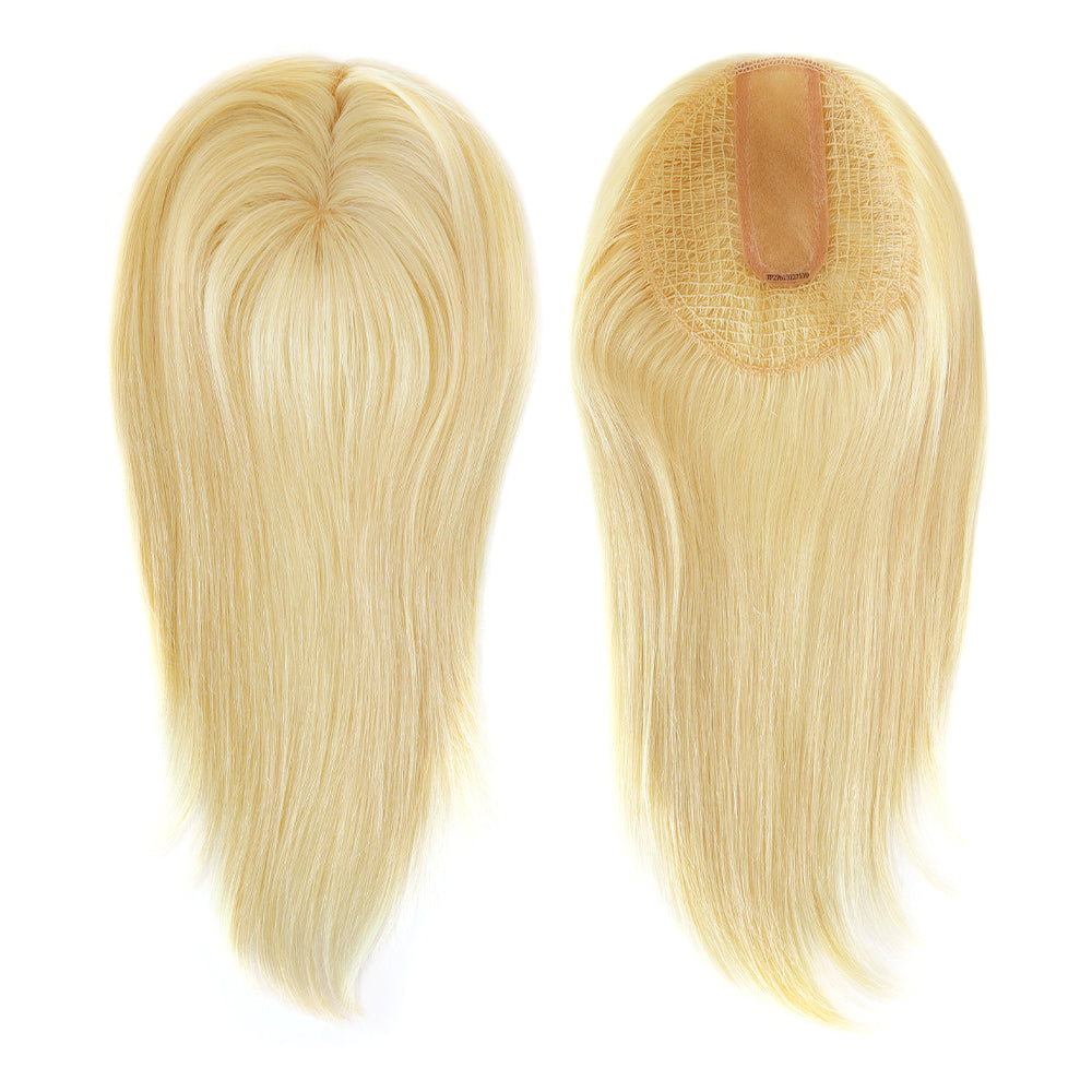 Integration Fishnet Silk Top Hair Topper for Woman 16&quot;