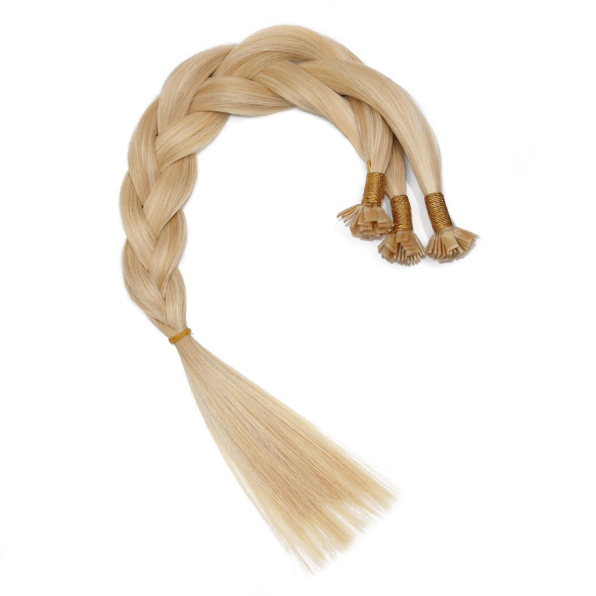 Western European Keratin Flat Tip Hair Extensions