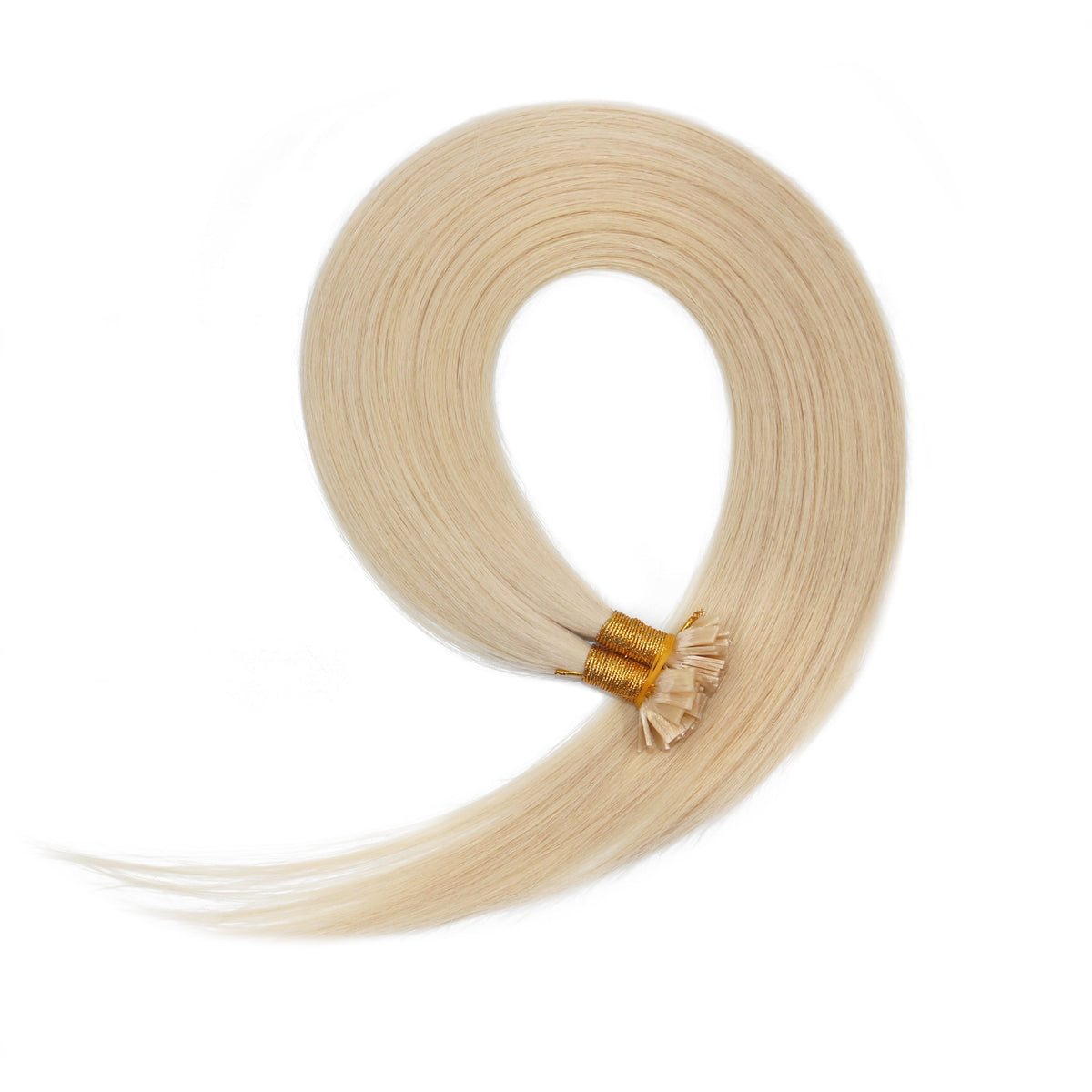 Western European Keratin Flat Tip Hair Extensions