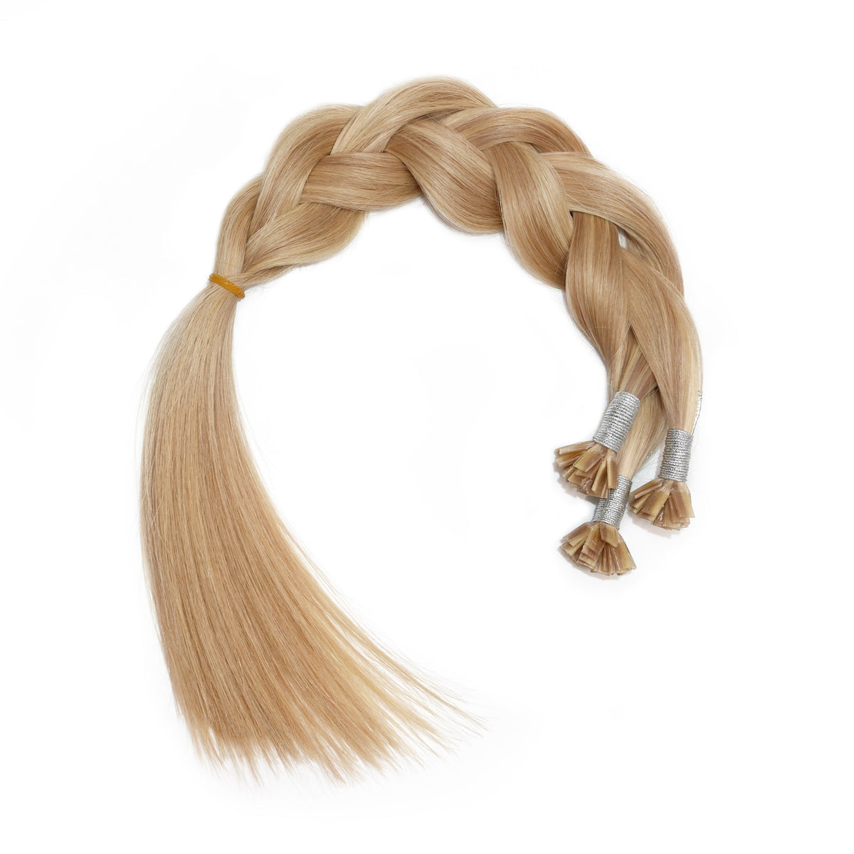 Western European Keratin Flat Tip Hair Extensions
