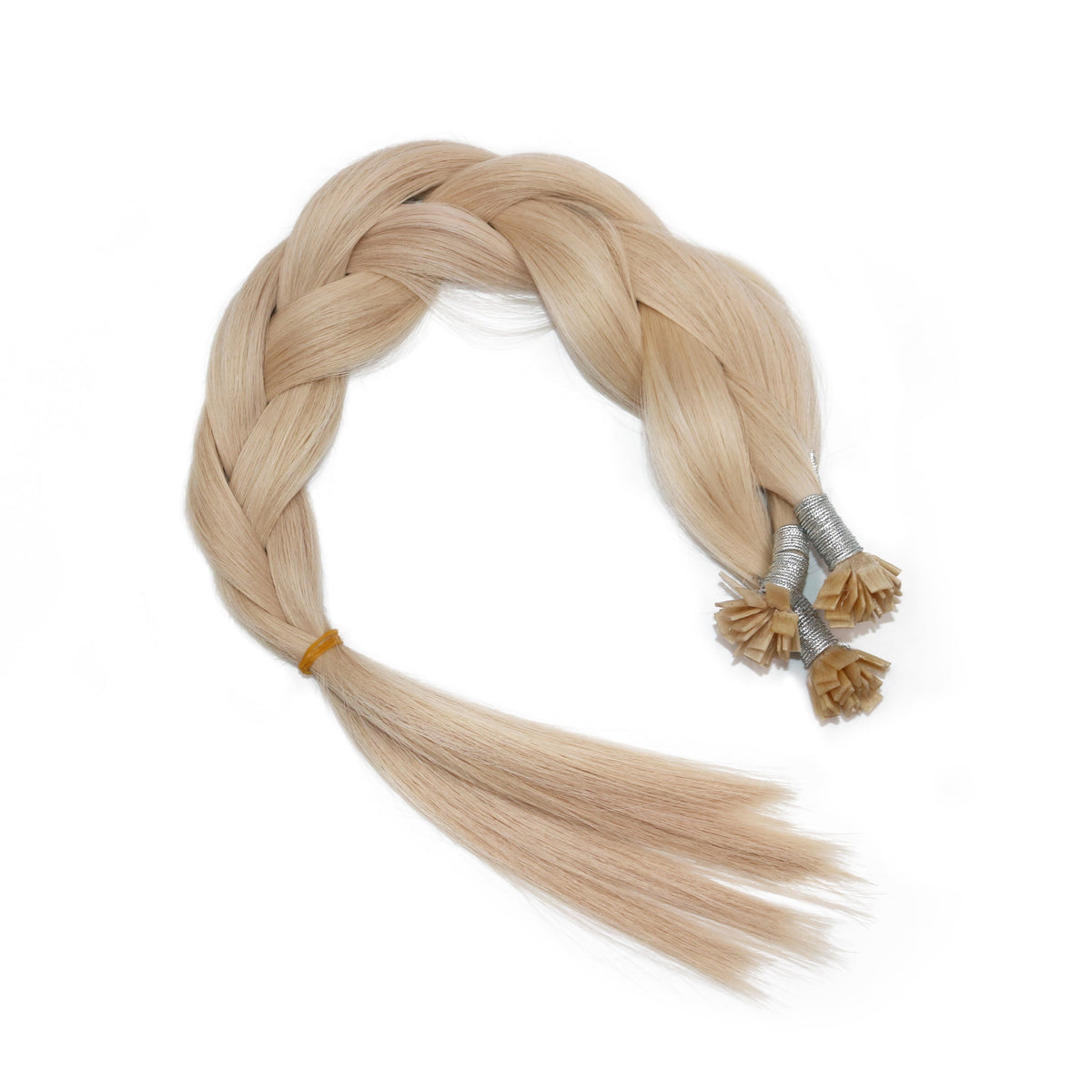 Western European Keratin Flat Tip Hair Extensions