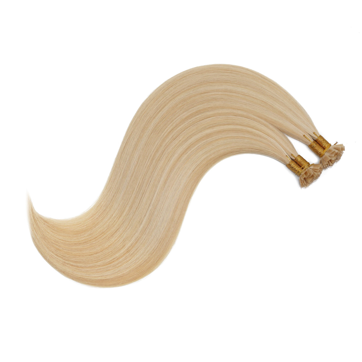 Western European Keratin Flat Tip Hair Extensions