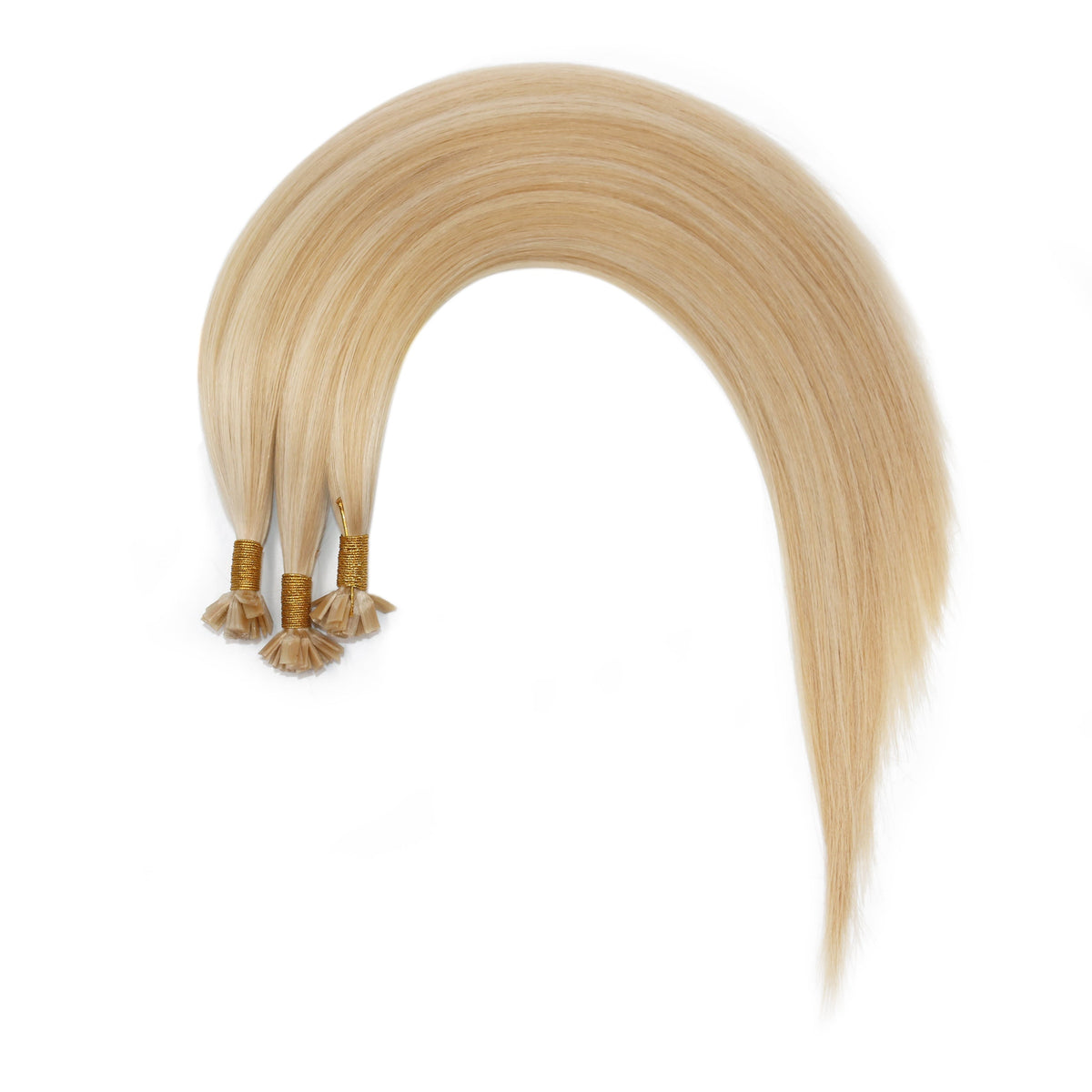 Western European Keratin Flat Tip Hair Extensions