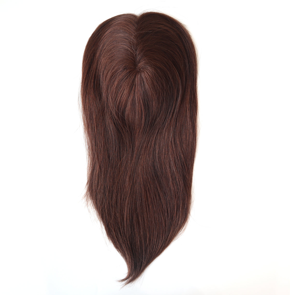 Clip-on Mono Base Hair Topper for Women 5.5&#39;&#39; X  6&#39;&#39;