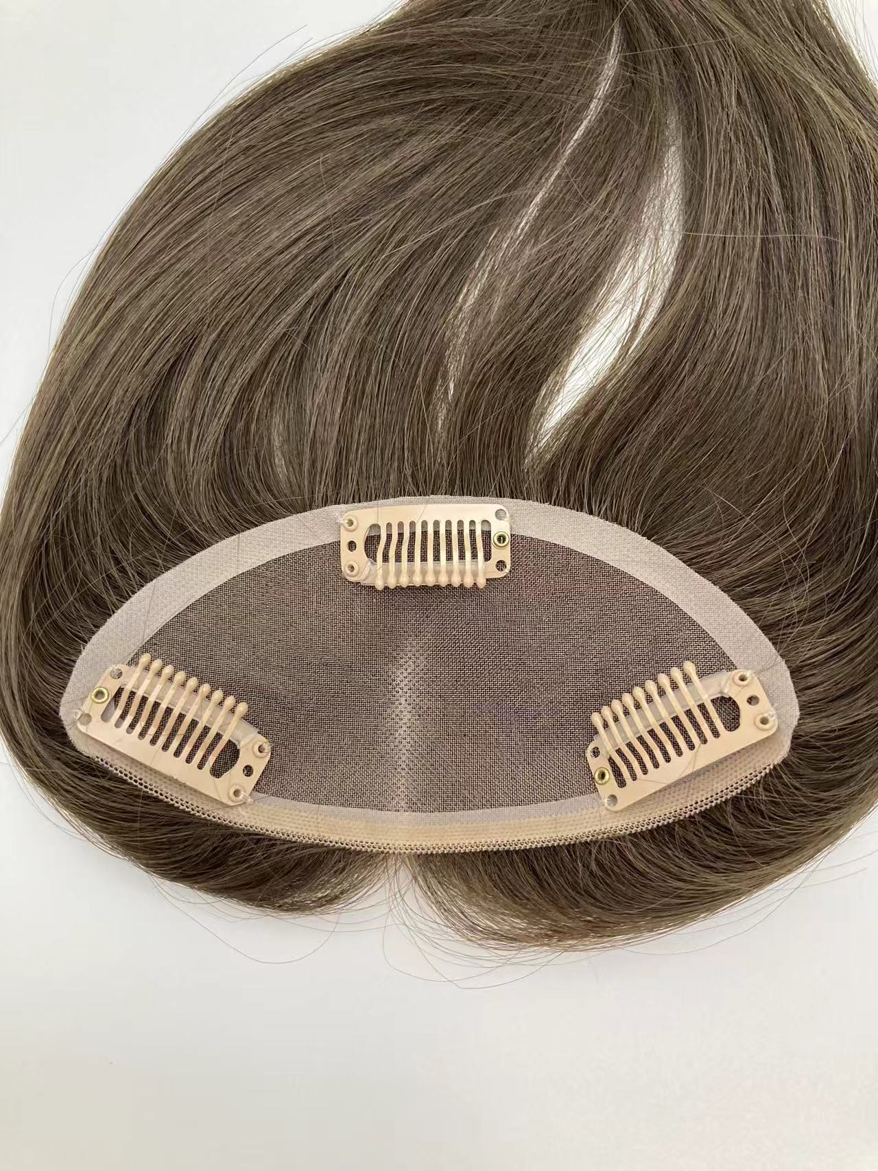 2.5x5 Mini Mono Top Human Hair Topper for Women - product detail 2