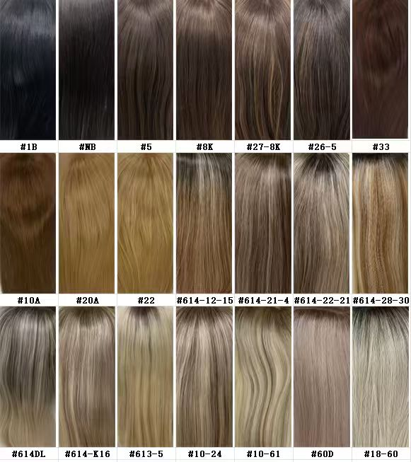 7.5x8 Hand-Tied Mono Top Human Hair Topper for Women - available color reference