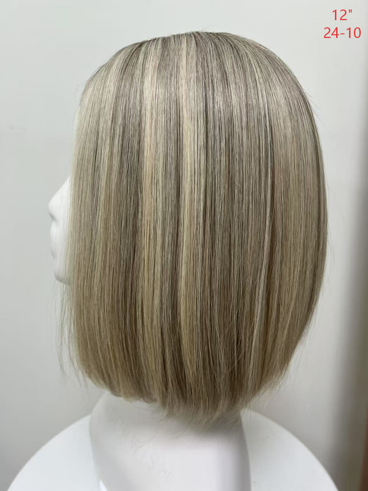 French Lace Front Remy Human Hair Wig for Women | Medium Cap - product detail 6