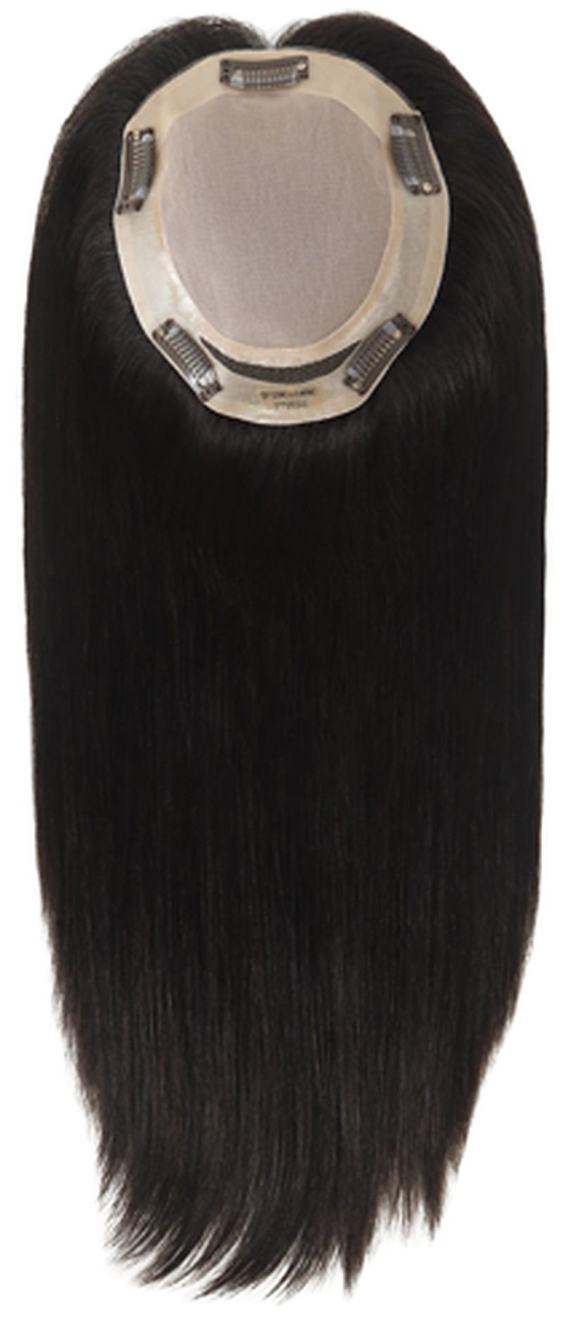 16" Silk-Top Human Hair Topper for Women | 5.5"x6.5" — product view