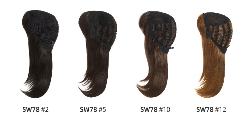 14" Wefted Synthetic Wig for Women — detail view 2