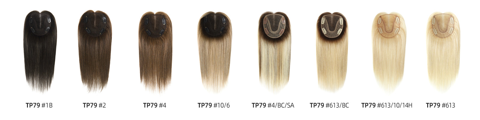 12" Lace Human Hair Topper for Women | 4.5"x5" — detail view 2