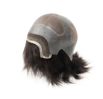 6" Mono & Skin Human Hair Wig for Women — product view