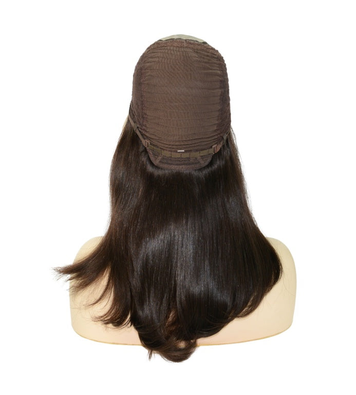 7"/8" Mono-Top Human Hair Wig for Women — detail view 2