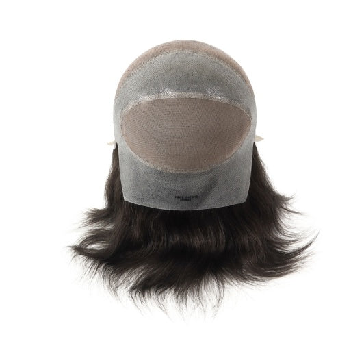 6" Mono & Skin Human Hair Wig for Women — detail view 3