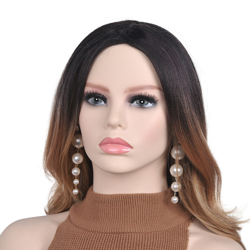 Half-Length Female White Skin Photo Mannequin Head