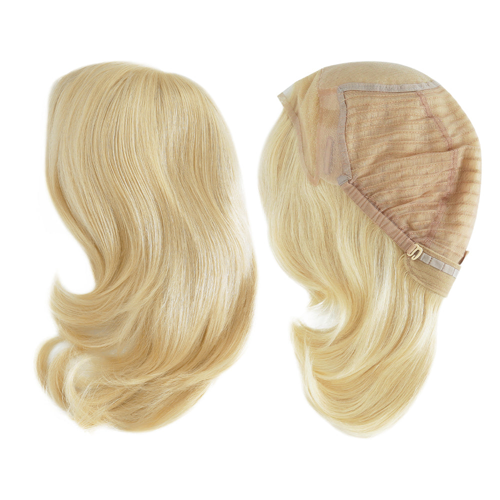 Jomfruhår paryk, injiceret blonde, jødisk paryk til kvinder