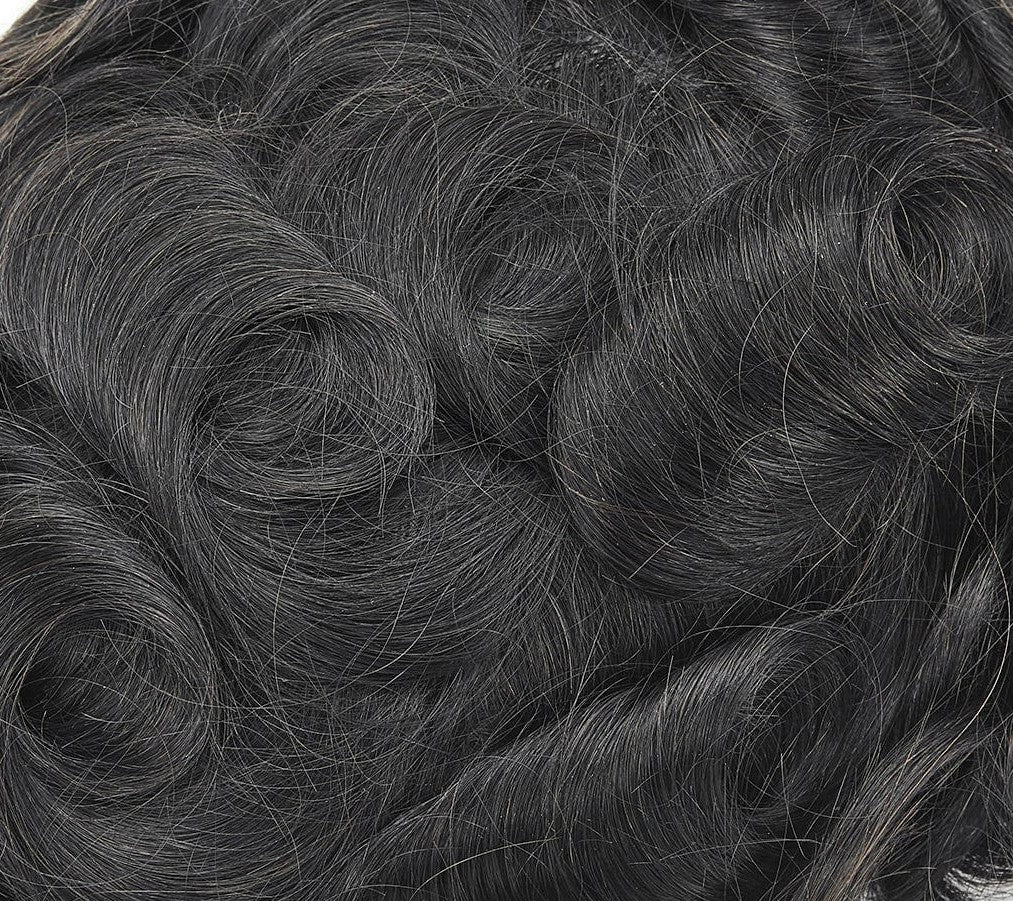 Crown Hair Patch Covering Balding or Thinning Crown ReHair System
