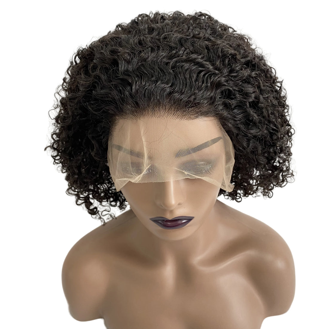 Body Curl 150% Density Full Lace Wig for Black Women - hair color detail