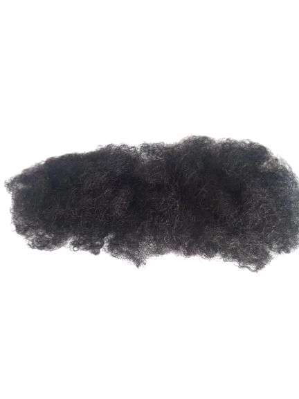 Hudbase afro-hårlinje til sorte mænd