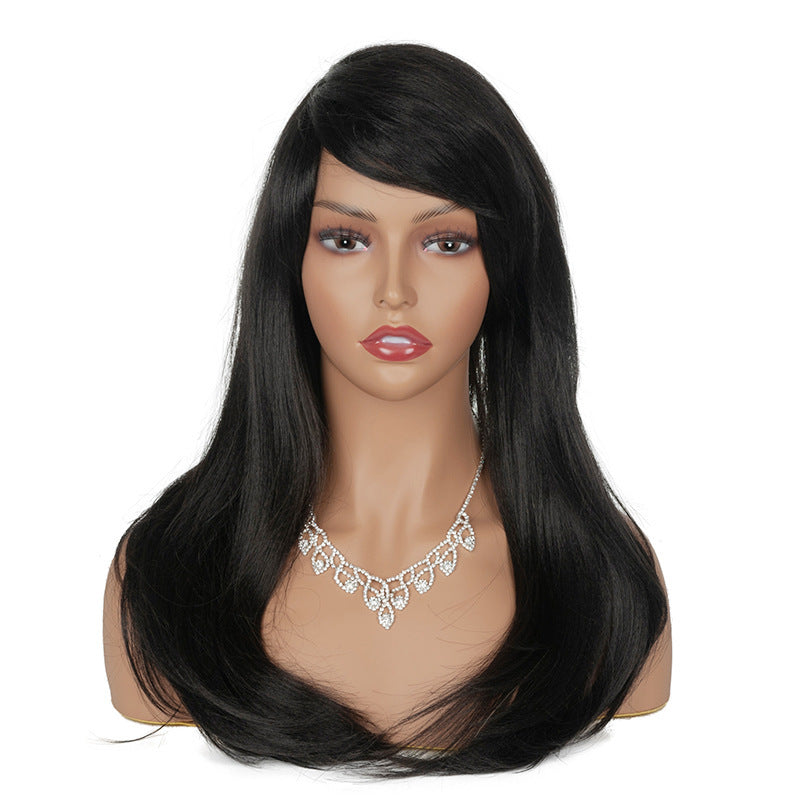 Naisten koruvalokuvausmalli, pää, peruukki