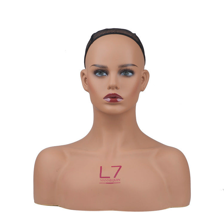 Wig Mannequin Head, Shoulders, Half Body, Earrings, Necklace Display Holder