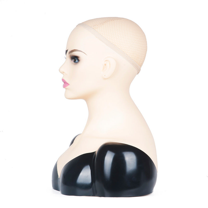 Mannequin Head, Wig, Hat and Display Props