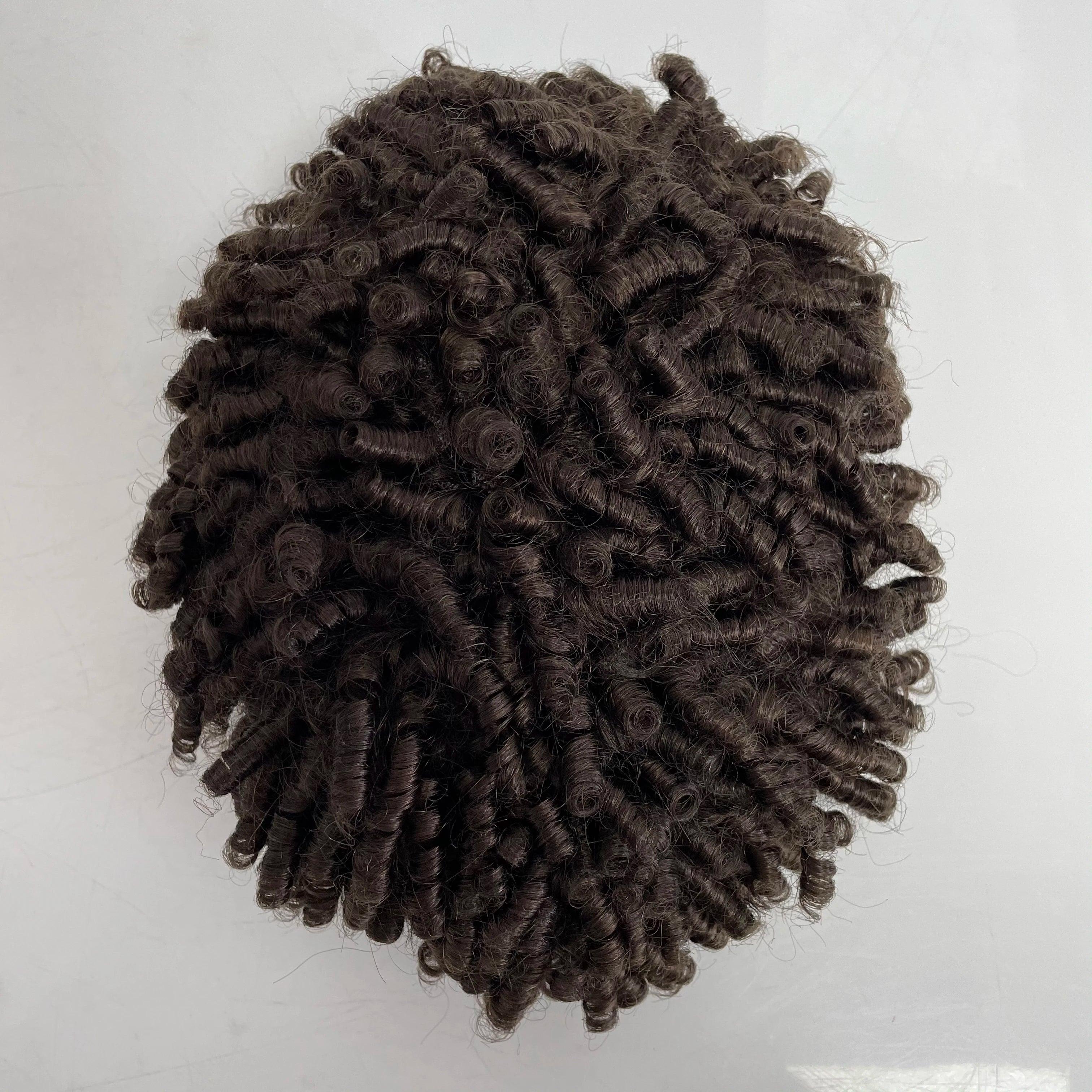 15mm krøl twist dreadlocks AUS toupe til sorte mænd