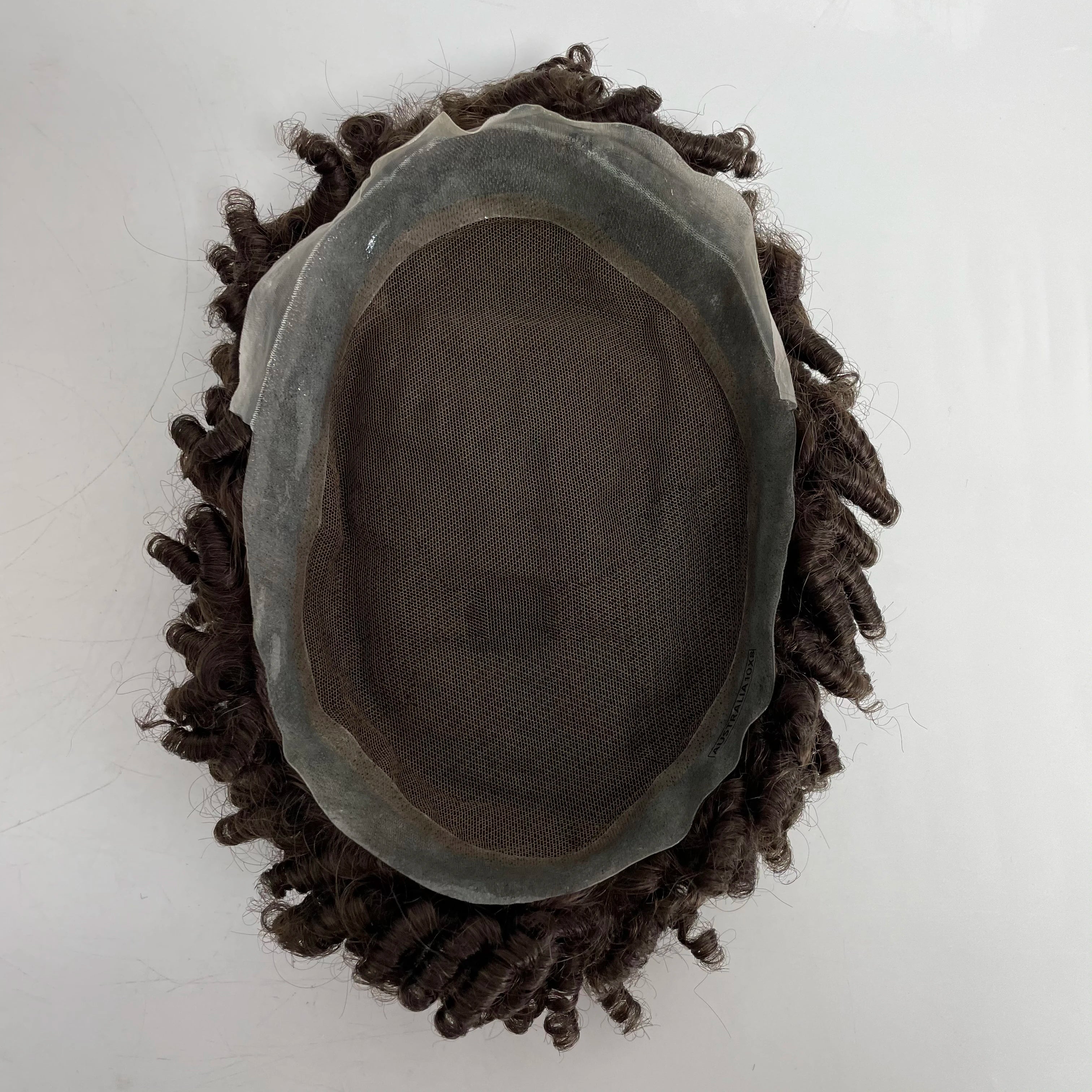 15mm krøl twist dreadlocks AUS toupe til sorte mænd