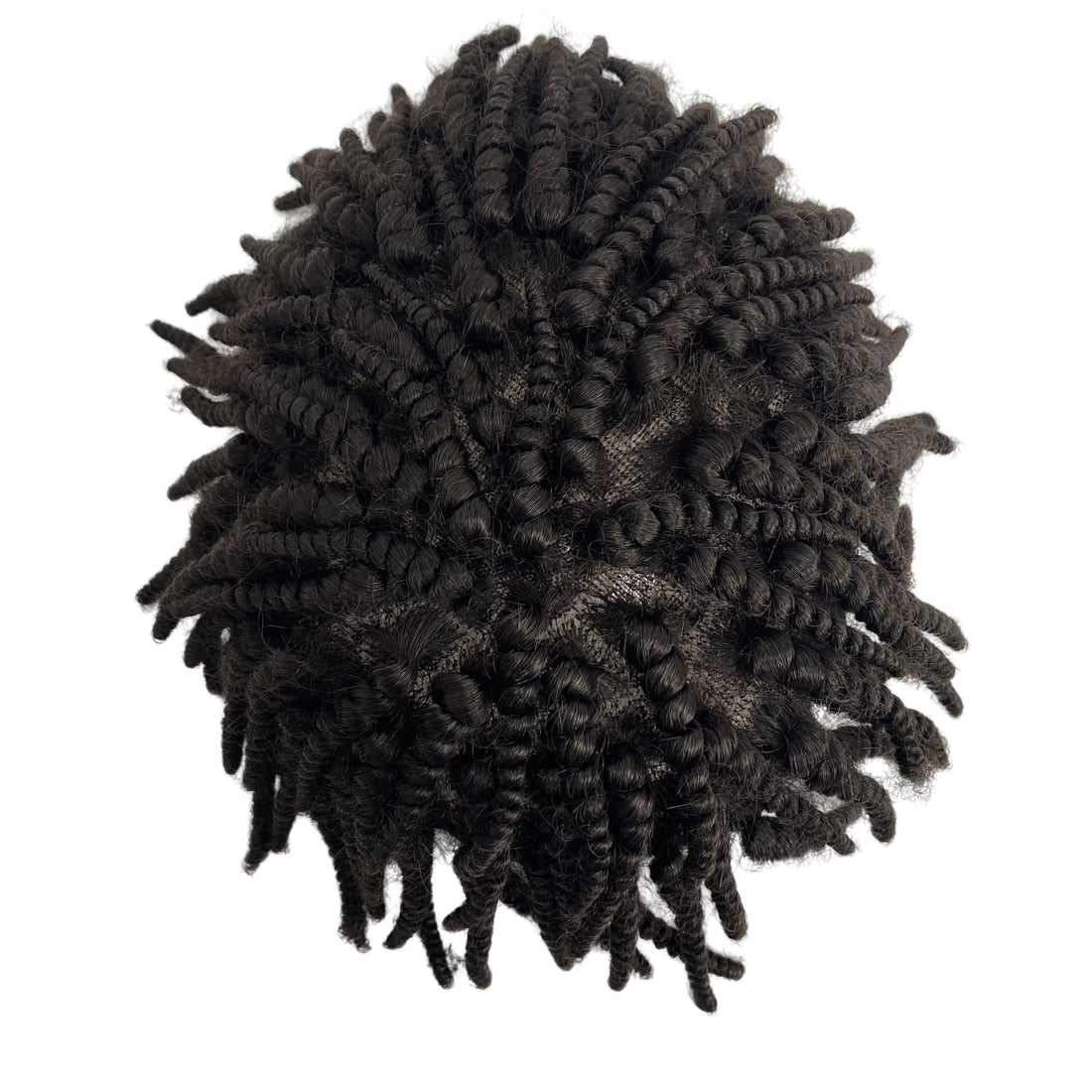 Afro Braids AUS Toupee Lace with PU Unit for Black Men - product view