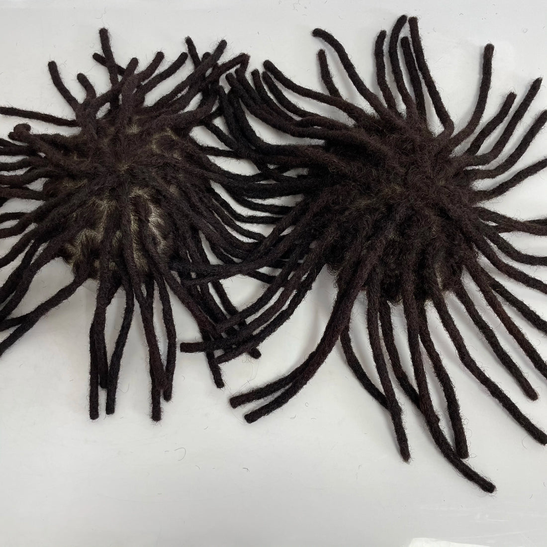 #2 Dreadlocks Full PU Toupees for Black Men - hair color detail