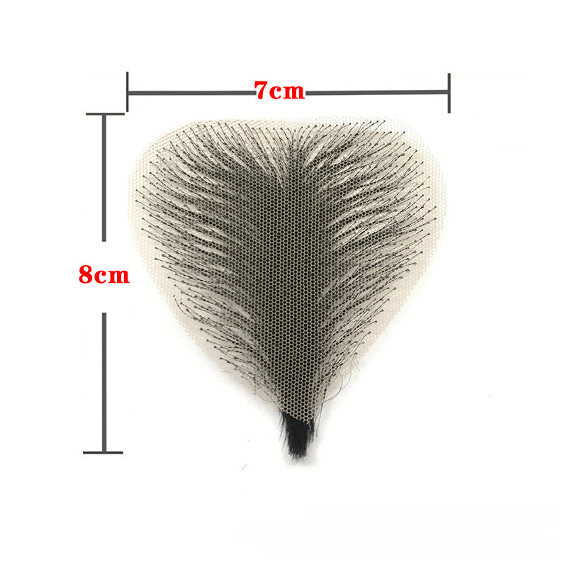 Szilikon baba fanszőrzet tapasz, természetes megjelenésű, légáteresztő, láthatatlan szőrtapasz