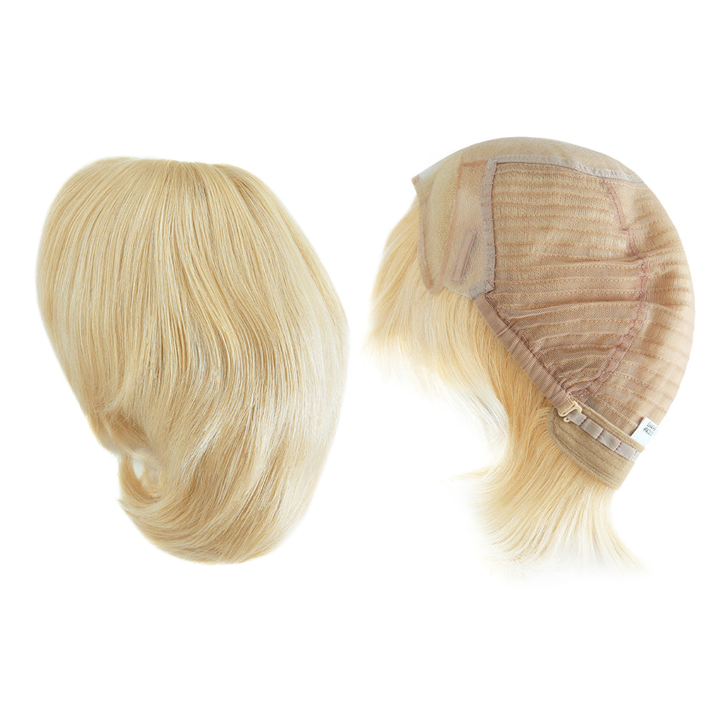 Jomfruhår paryk, injiceret blonde, jødisk paryk til kvinder