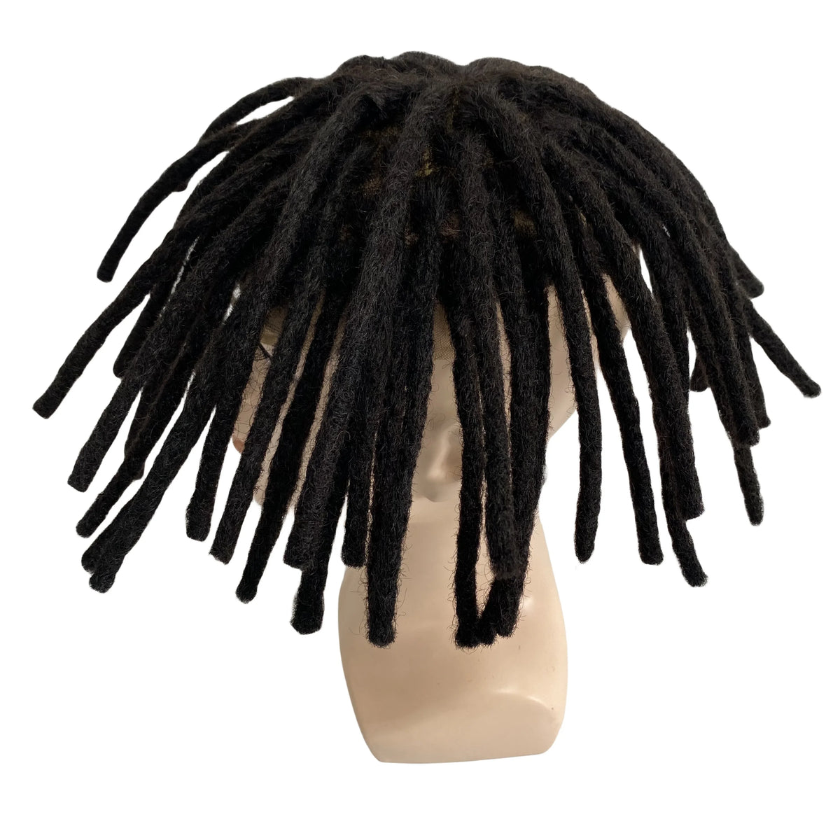 Dreadlocks Q6 Toupee for Black Men Human Hair Replacement System