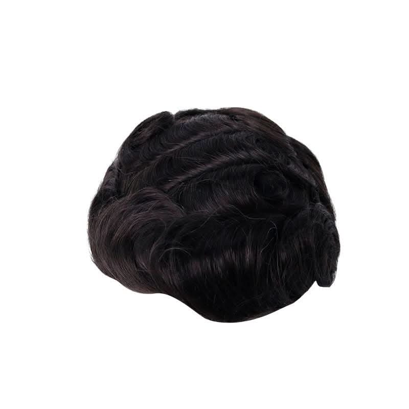 Full Lace Men's Hair System | 8x10 | Antimicrobial Base — base construction detail