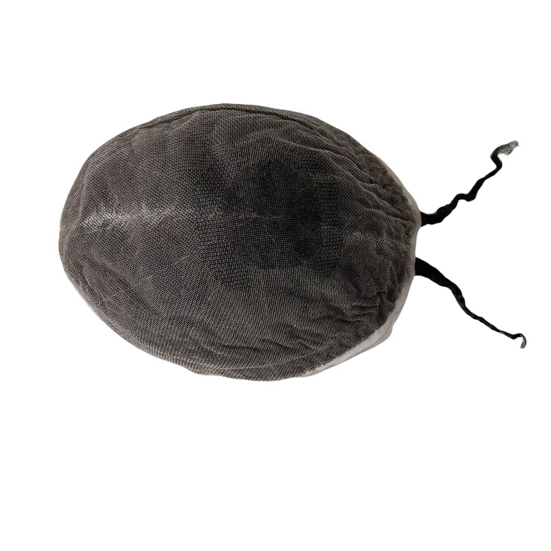 Brazilian Virgin Human Hair Black Afro Baby Hair Cornrow Braids Toupee Full Lace Unit for Men