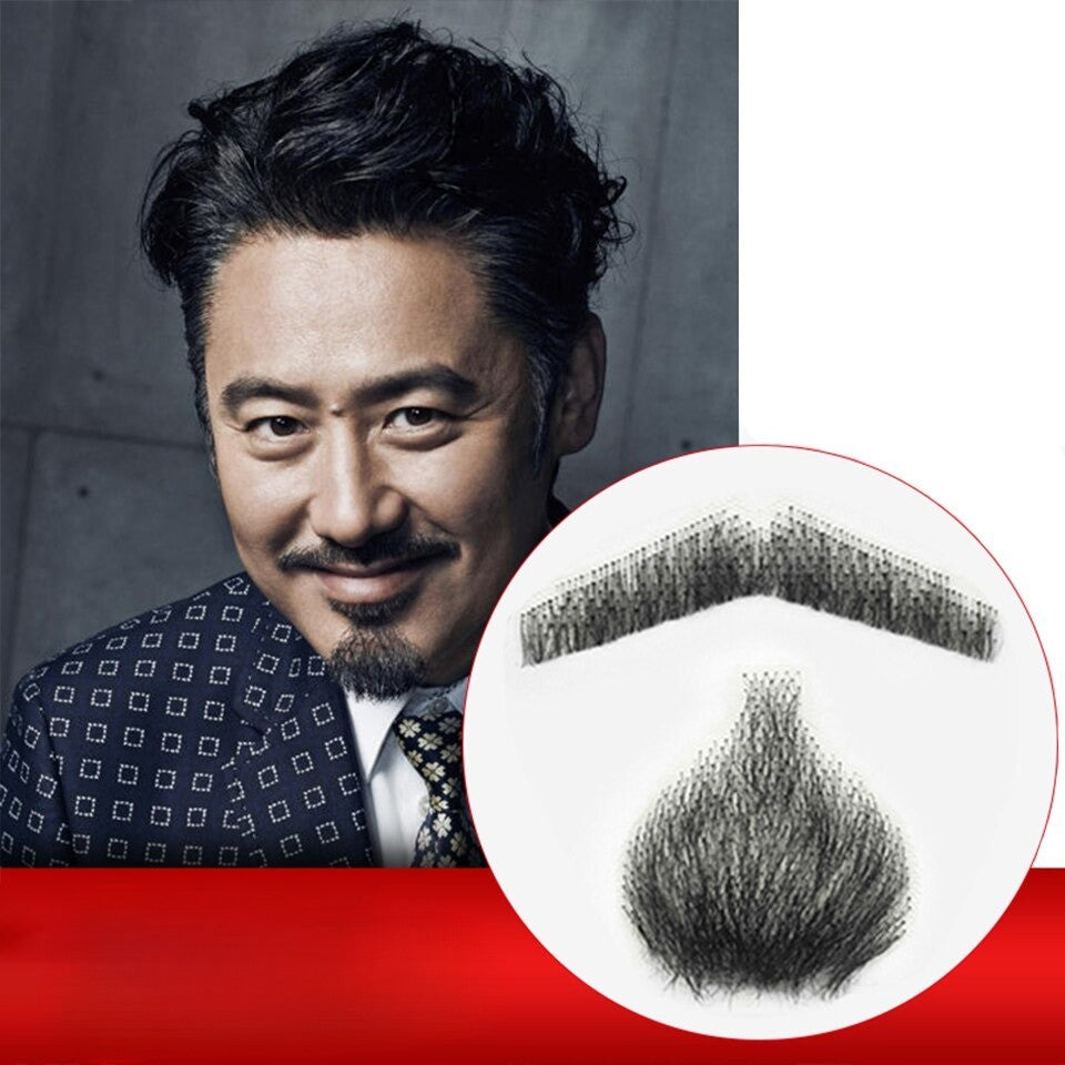 Falscher Bart Schweizer Spitze Falscher Schnurrbart Für Männer Unsichtbar