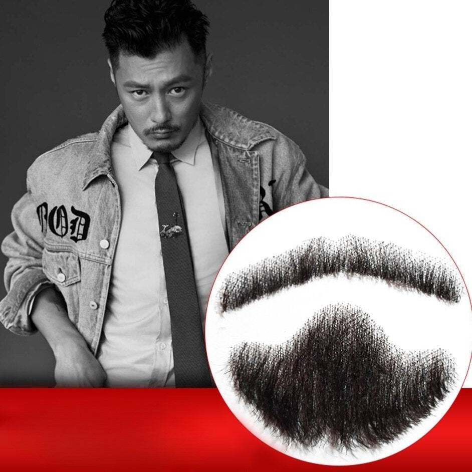 Falscher Bart Schweizer Spitze Falscher Schnurrbart Für Männer Unsichtbar