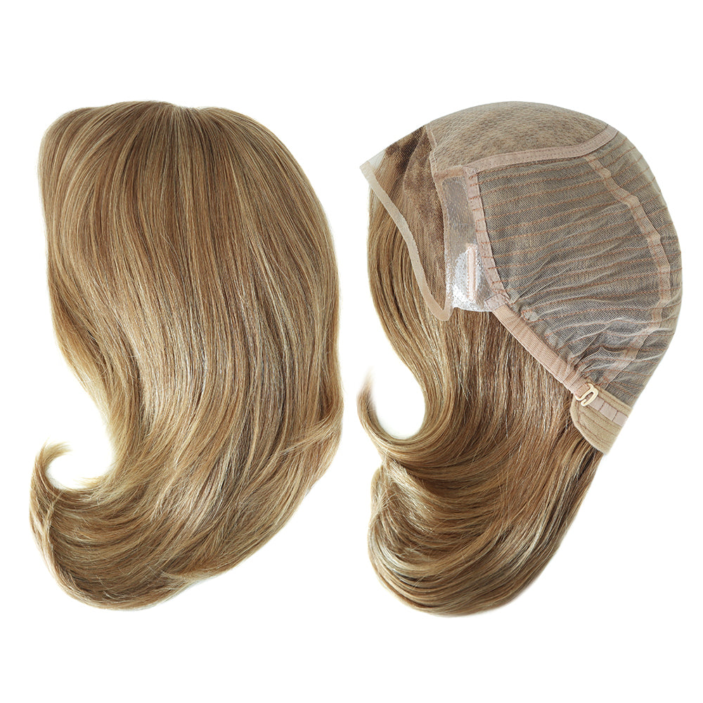 Jomfruhår paryk, injiceret blonde, jødisk paryk til kvinder