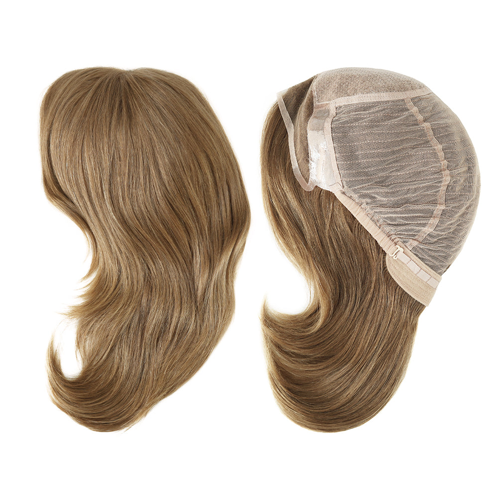 Jomfruhår paryk, injiceret blonde, jødisk paryk til kvinder