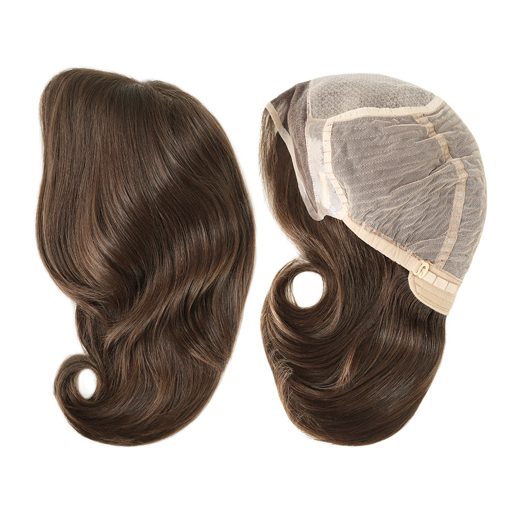 European Virgin Hair Wig Injection Lace Wig for Women