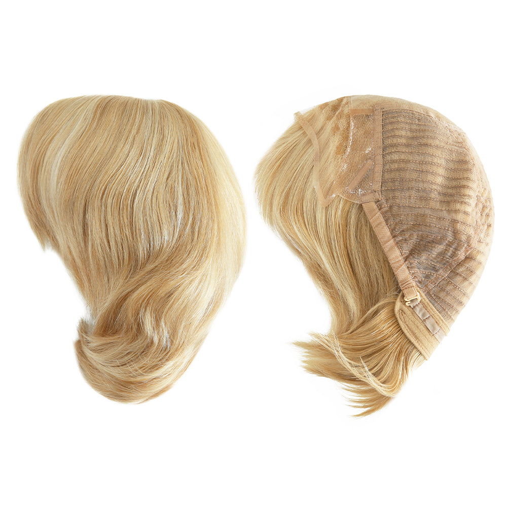 Jomfruhår paryk, injiceret blonde, jødisk paryk til kvinder