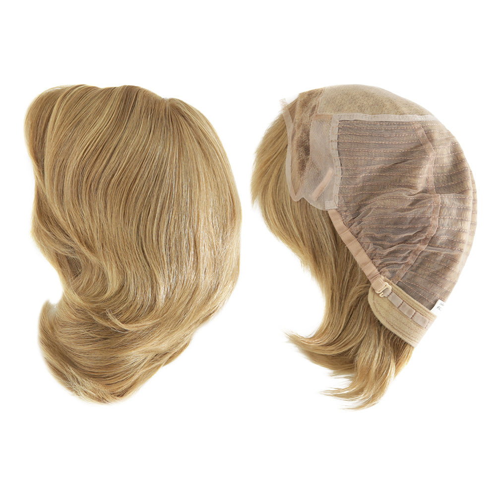 Jomfruhår paryk, injiceret blonde, jødisk paryk til kvinder