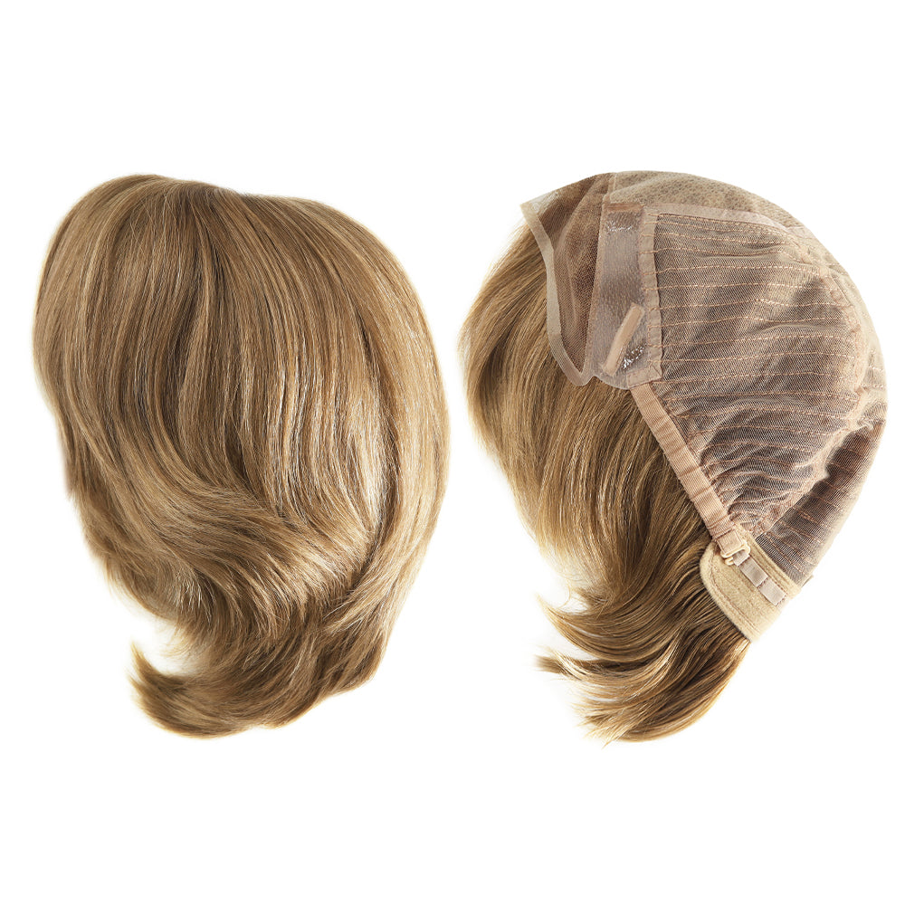 Jomfruhår paryk, injiceret blonde, jødisk paryk til kvinder