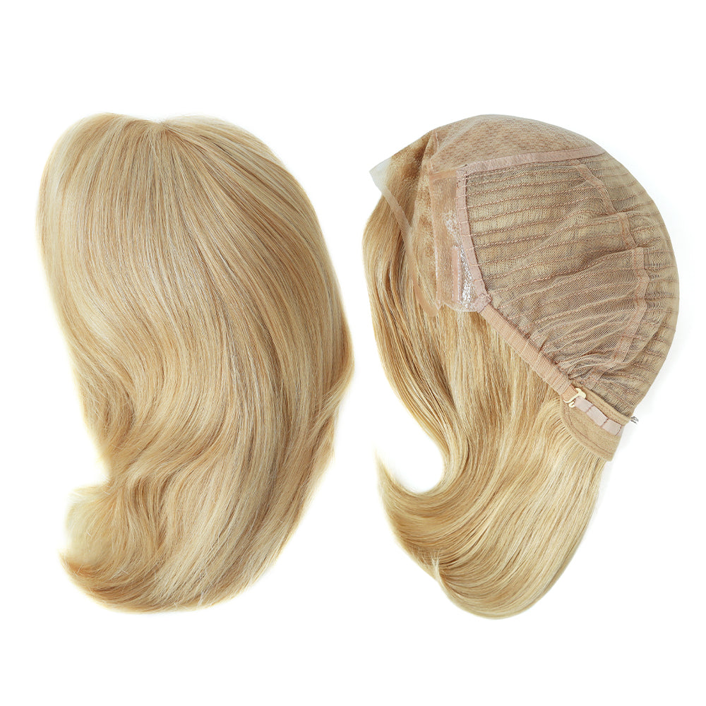 Jomfruhår paryk, injiceret blonde, jødisk paryk til kvinder