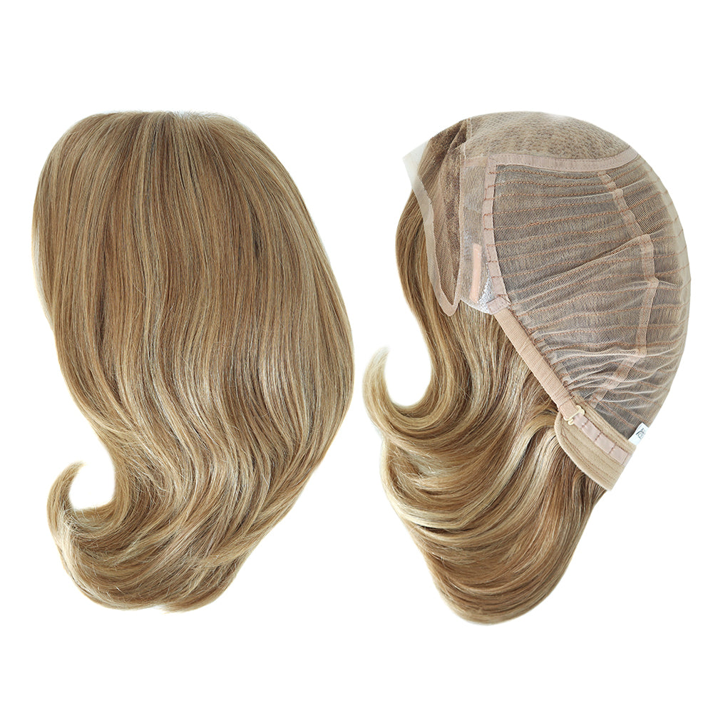 Jomfruhår paryk, injiceret blonde, jødisk paryk til kvinder