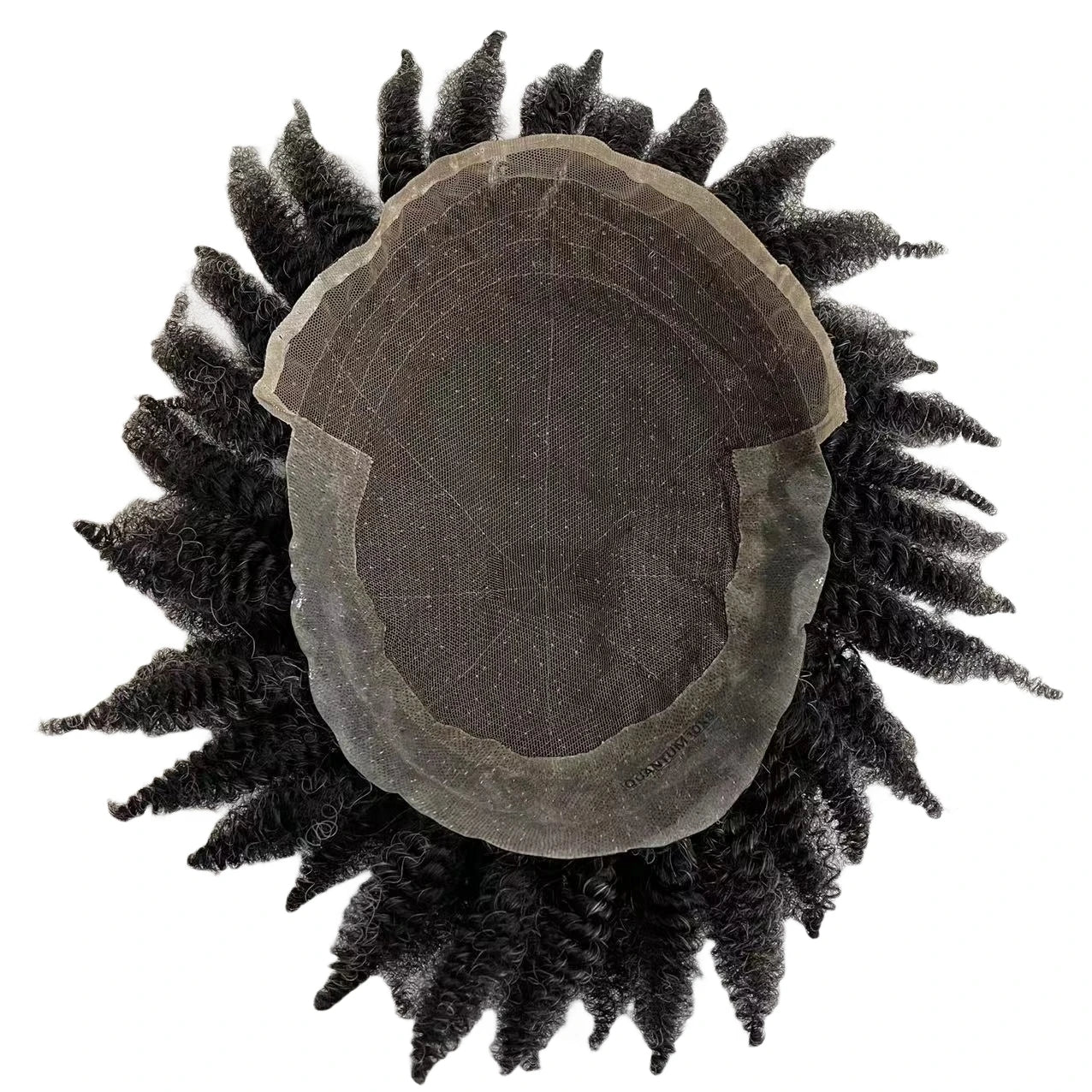 Foxtail afro Q6 toupee blondeenhed til kvinder