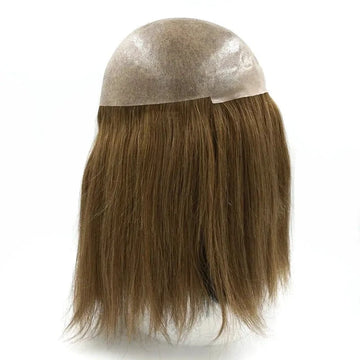 Remy menneskehår topper til kvinder Injection toupee Blond brun hårdel