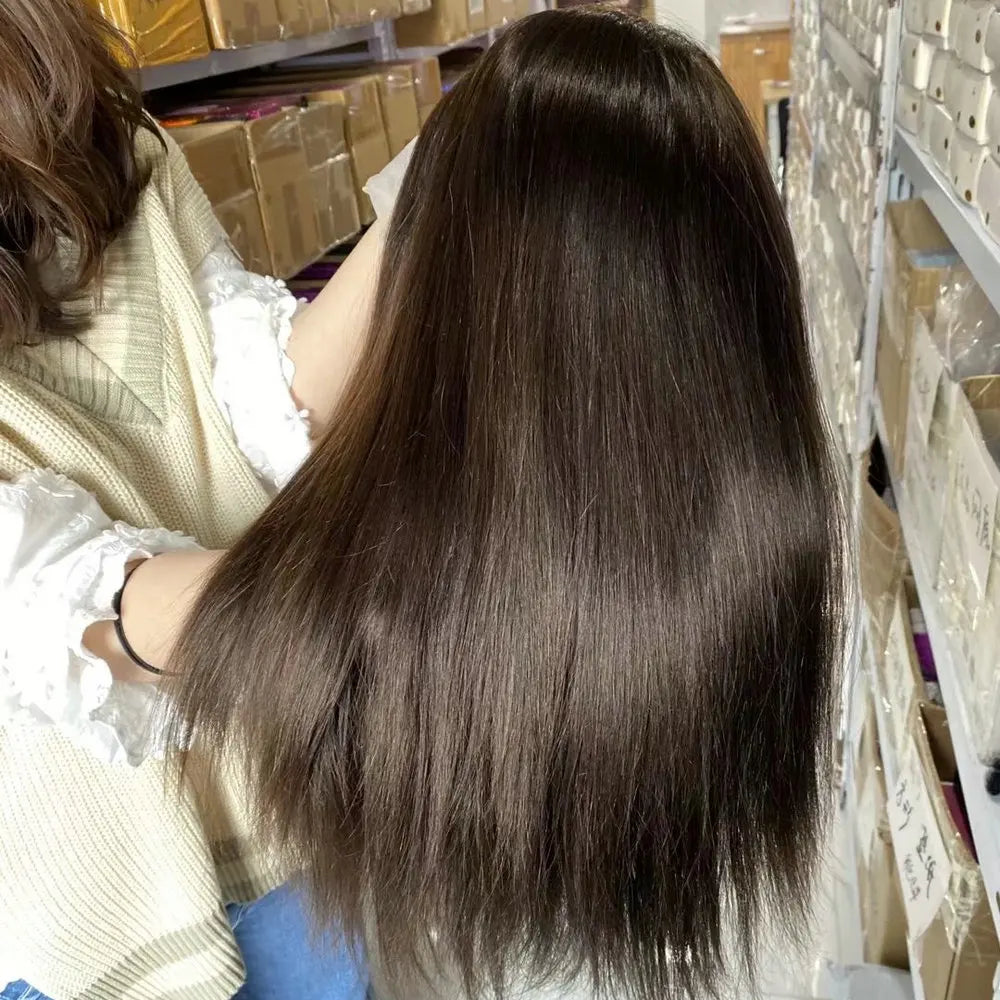 Remy-ihmishiustopperi klipsillä, luonnollinen aito hiuslisäke naisille