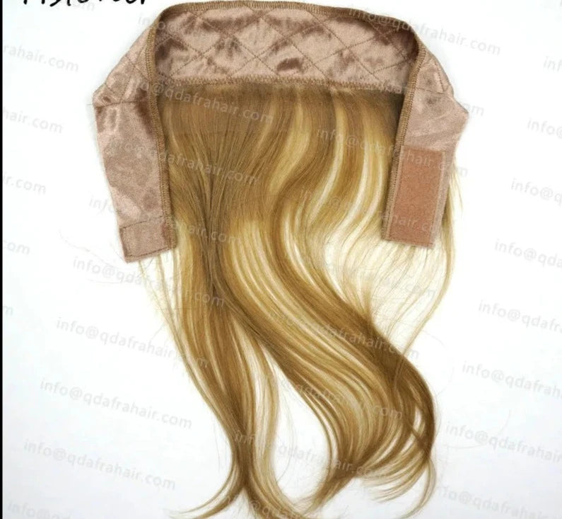 Remy Hair Kosher Wig Headband Natural Looking Lace Grip