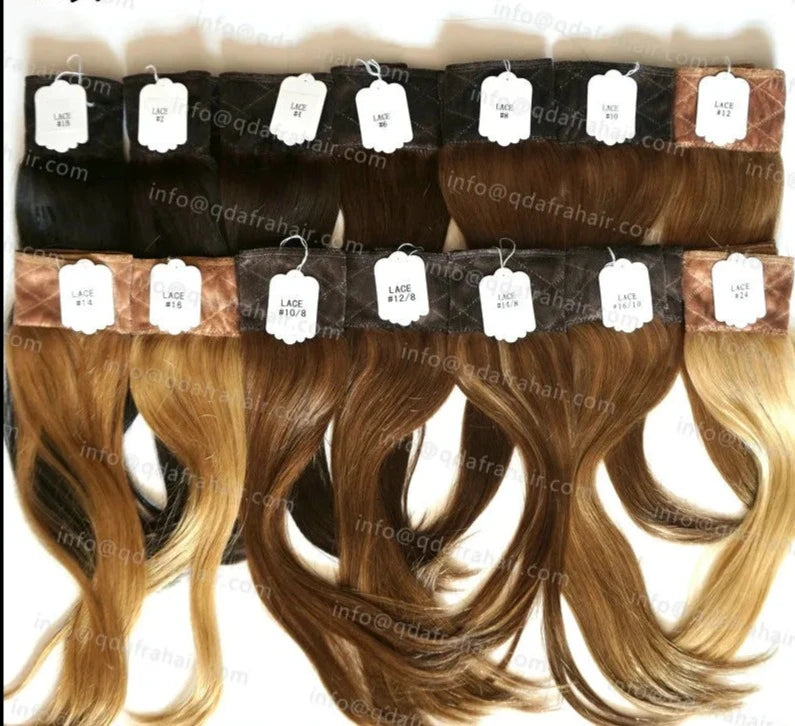 Remy Hair Kosher Wig Headband Natural Looking Lace Grip - product view
