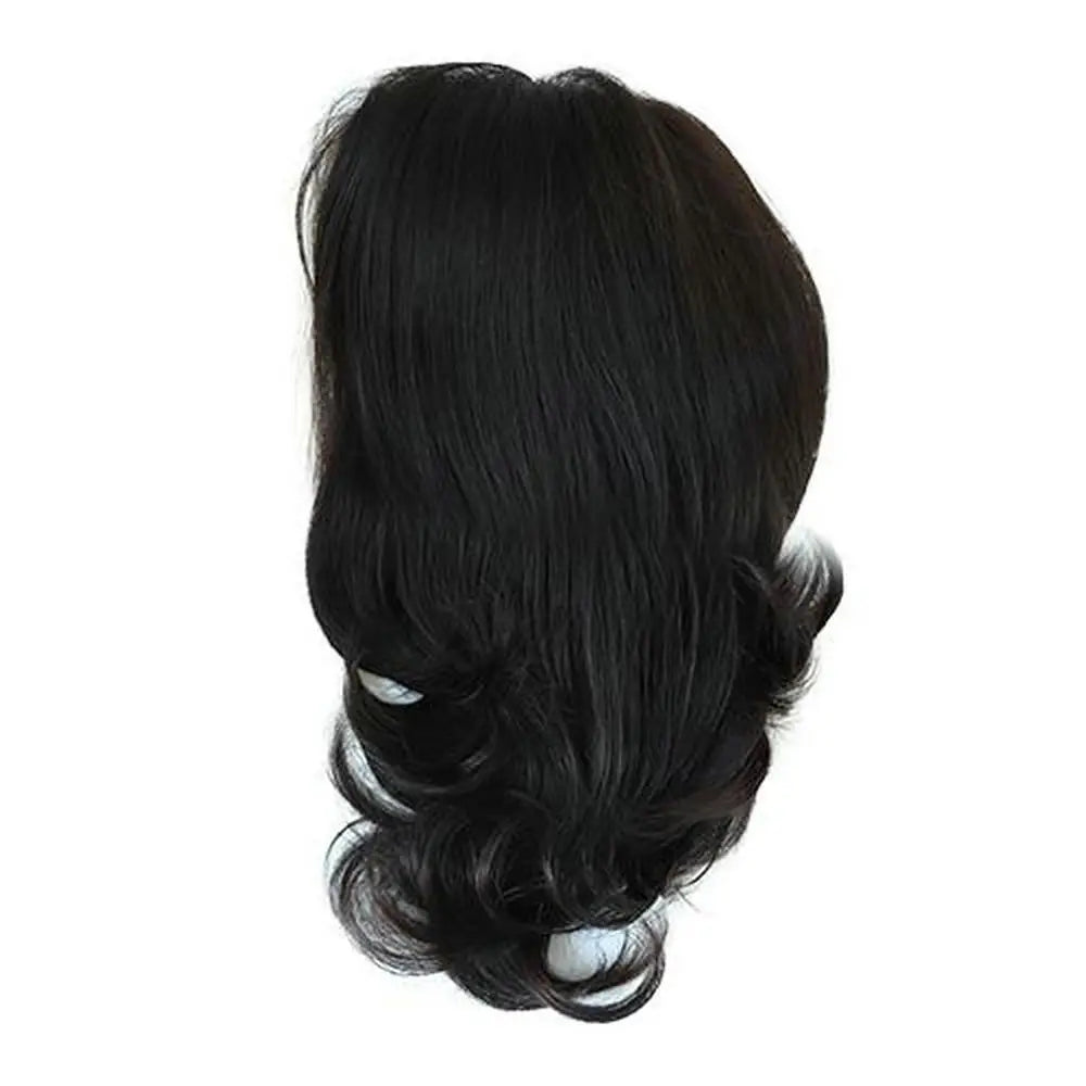 Women's Platinum Short Human Hair Wig with Natural Silk Base Lace Frontal Remy Hair Medical Prosth - base construction detail